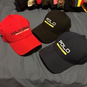 Polo sport mesh caps
